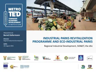 Eco-Industrial Park Development and Revitalization Initiatives