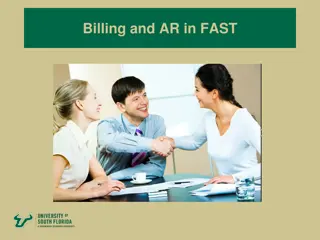Streamlining Billing and Accounts Receivable in FAST System