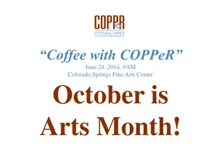 Celebrating Arts and Humanities in October: A Community Initiative