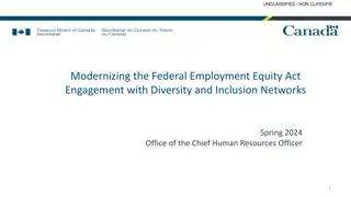 Modernizing Federal Employment Equity for Inclusion Networks