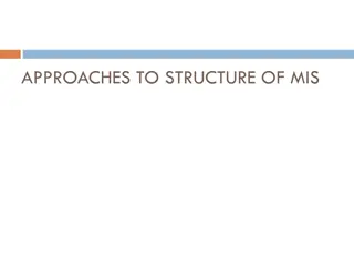 Approaches to Structure of Management Information Systems