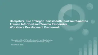 Trauma-Informed Workforce Development Framework - Hampshire, Isle of Wight, Portsmouth, Southampton