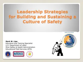 Strategies for Building a Strong Safety Culture in the Workplace