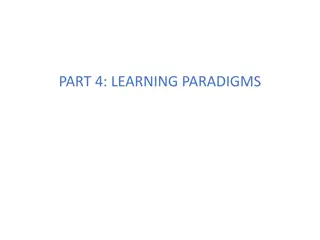 Structured Prediction Learning Paradigms in Natural Language Processing