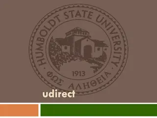 Roadmap to Graduation with u.direct Degree Planning Tool