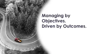 Empower Your Team Through Managing by Objectives