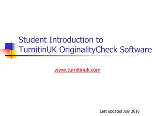 TurnitinUK Originality Check: Tips to Avoid Plagiarism