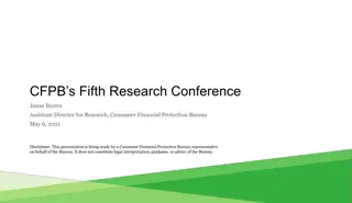 Insights from CFPB's Fifth Research Conference on Financial Trends Amidst COVID-19