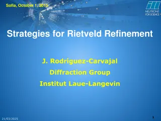 Advanced Strategies for Rietveld Refinement in Crystallography