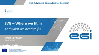 Advanced Computing for Research at EGI: Where Information Goes and Plans for the Future