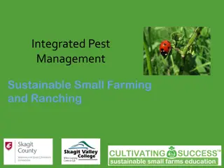 Integrated Pest Management for Sustainable Farming and Ranching