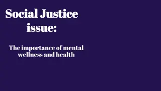 Importance of Mental Wellness and Health Advocacy