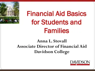 Financial Aid Basics: Application, Eligibility, and Resources