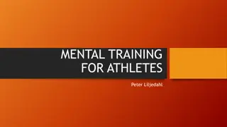 Mental Training Techniques for Athletes by Peter Liljedahl