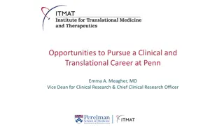 Clinical and Translational Career Opportunities at Penn - Insightful Guide