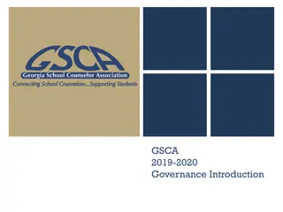 Association Governance and Principles - GSCA Overview