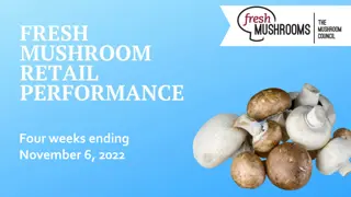 Fresh Mushroom Sales Trends: Four-Year Analysis Ending November 2022