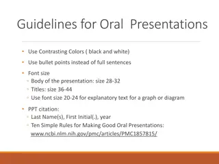 Mastering Oral Presentation Essentials