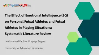 Impact of Emotional Intelligence on Futsal Athletes: A Literature Review