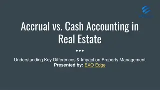 Accrual vs. Cash Accounting in Real Estate