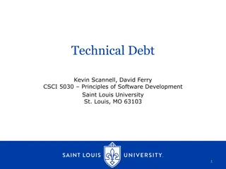 Managing Technical Debt in Software Development
