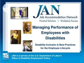 Effective Strategies for Managing Employee Performance with Disabilities