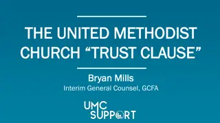The United Methodist Church Trust Clause and Its Historical Significance