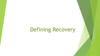 Recovery and Recovery Capital for Wellness