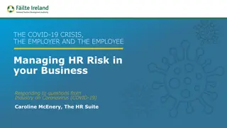 Managing HR Risk During COVID-19 Crisis for Employers and Employees