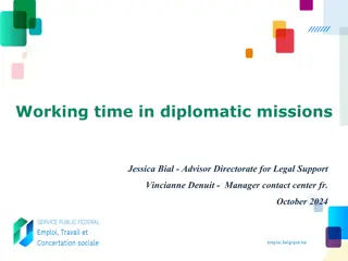 Working Time Regulations in Diplomatic Missions
