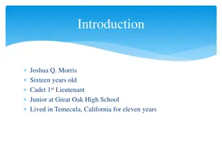 Joshua Q. Morris - Aspiring Pilot and Aerospace Engineer