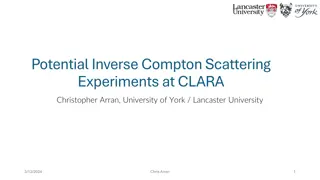 Exploring Inverse Compton Scattering at CLARA with Chris Arran