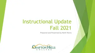 Crafton Fall 2021 Educational Update by Keith Wurtz