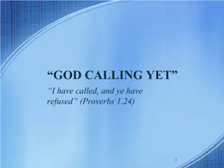 The Divine Call - Responding to God's Call for Spiritual Awakening