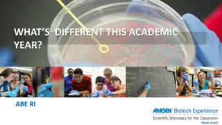 Unique Updates in Academic Year with ABE-RI Program Information