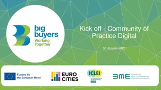 Digital Community of Practice Kick-off Event - January 30, 2023