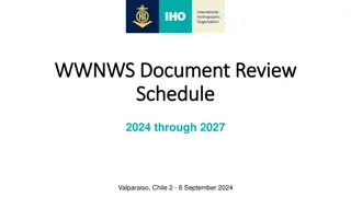 Maritime Safety Information Review Schedule 2024-2027 Valparaiso, Chile