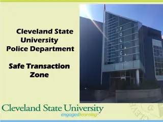 Safe Transaction Zones for Online Exchanges at Cleveland State University