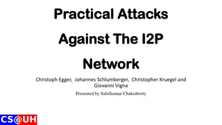 Practical Attacks Against the I2P Network: Overview and Design Details