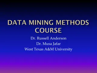 Data Mining Process and Tools Overview