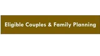 Family Planning Data Analysis and Service Updates