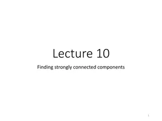 Exploring Strongly Connected Components With DFS