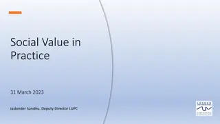 Championing Social Value in Business Practices