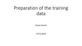 Efficient Neural Network Training Data Preparation