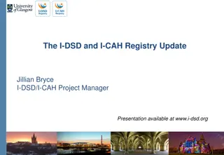 I-DSD and I-CAH Registry Update by Jillian Bryce