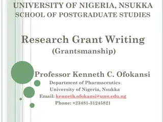 Effective Grant Writing Strategies for Research Funding