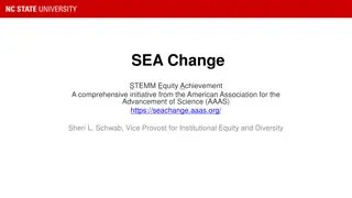 SEA Change Initiative for DEI in STEMM at NC State