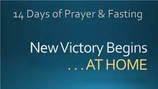 Keys to Victory in Your Home Through Prayer, Fasting, and Obedience