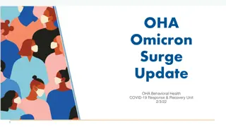 Oregon Health Authority COVID-19 Response and Updates