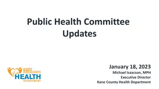 Health Updates: COVID Cases Decrease, Opioid Report Preview
